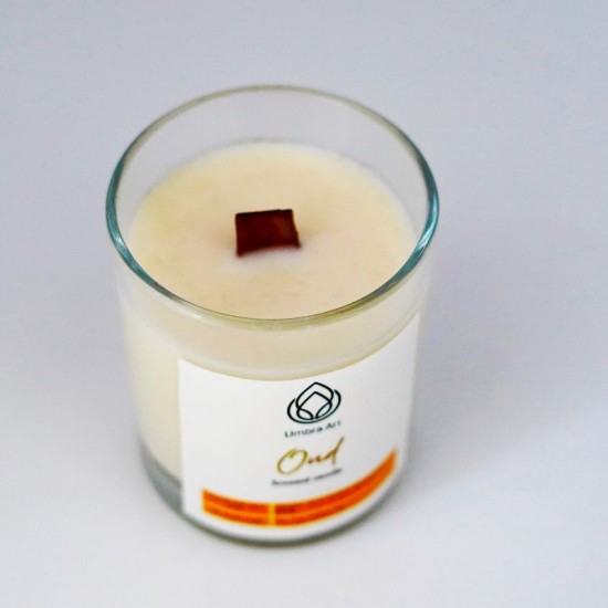 Bougie parfumée en verre